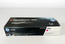 NEW SEALED GENUINE OEM HP 116A MAGENTA LASERJET TONER CARTRIDGE W2063A ORIGINAL picture