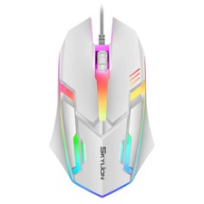 F1 Wired 3 Keys Mouse Colorful Lighting Gaming and Office For Microsoft Windows picture