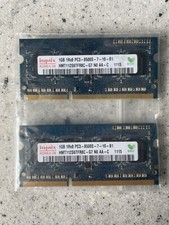 2x Hynix 1GB 1Rx8 PC3-8500S-7-10-B1 Apple picture