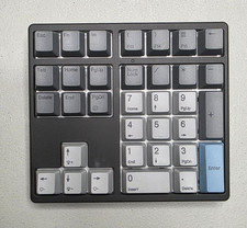Kisnt Wireless Number Pad, Brown keys Mechanical Numpad,34 Keys 2.4GHz picture