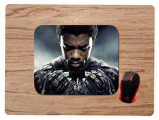BLACK PANTHER T'CHALLA MOUSEPAD MOUSE PAD HOME OFFICE GIFT CHADWICK BOSEMAN picture