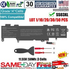 LOT SS03XL Battery For HP EliteBook 735 745 755 830 836 840 846 G5 G6 HSTNN-LB8G picture