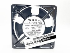 1PCS U.S.TOYO 12CM TAC12038115HT AC115V Aluminum Frame AC Cooling Fan picture