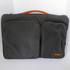 tomtoc Padded Polyester Sleeve Case w/ Handle for 15 in Laptop, Black picture