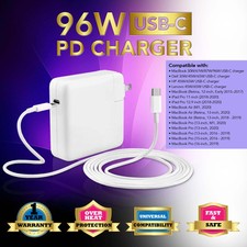 96W USB-C Power Adapter Type C Charger For MacBook Pro 16