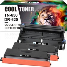 1PK DR620 2PK TN650 Ink Toner Drum for Brother MFC-8480DN 8890DW HL-5370DW 5340D picture