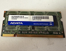 ADATA 1GB DDR2-800 PC2-6400 200-Pin SO-DIMM Unbuffered RAM SU2S800B1G6-B picture