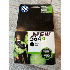 HP 564XL Ink Cartridge XL Black High Yield CN684WN New Exp 2019 Genuine picture
