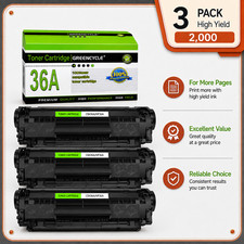 3 PCS Q2612A For HP 12A Toner Cartridge LaserJet 1020 1018 1010 1012 3050 3020 picture