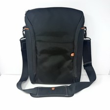 BOOQ Slimcase Black Ballistic Nylon Padded Laptop Shoulder Bag Messenger EUC picture