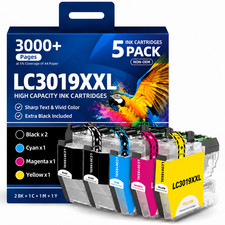 LC3019XXL Ink Cartridges for LC3019 INK MFC-J6530DW MFC-J5335DW (5-Pack ) picture