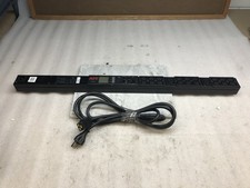 APC AP8858NA3 PDU 2G METERED RACK ZERO U 20A 208V 18 C13 2 C19 w/ Cord *RESET* picture