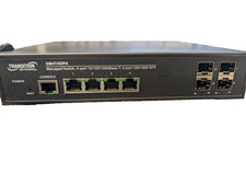 Lantronix formerly Transition Networks SM4T4DPA Managed 8 port switch picture
