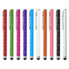 10 Pcs Bling Crystal Stylus Pens for Touch Screens, Multicolored picture