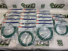 Leviton CAT6 Patch Cords 10FT 7FT Green Slimline Extreme 6+ New Lot of 22 picture