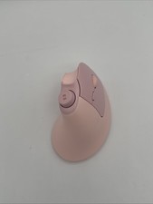 seenda MOU-302 Wireless Bluetooth Ergonomic Vertical Mouse with Volume Knob Pink picture