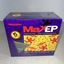Maxoptix Formatted Erasable Optical Cartridge 2.6 GB Sealed NIB 3015385RW picture