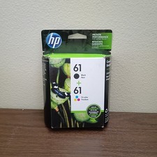 HP 61XL Black 61 Tri-Color Ink Cartridge Set CZ138FN CH562WN CH563WN Exp 2020 picture
