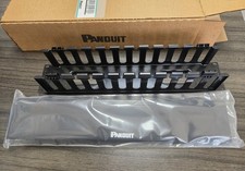 Panduit WMPHF2E 2U PatchLink Horizontal Cable Manager w/Cover picture