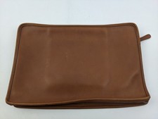 Coach Portfolio Laptop Case Briefcase Tan Brown 16” x 11” No. B9C-5225 USA Made picture