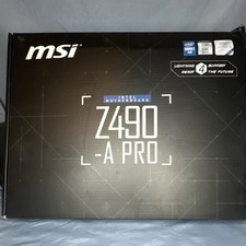MSI Z490-A PRO ATX Motherboard Intel LGA 1200 DDR4 SDRAM M.2 Gaming picture
