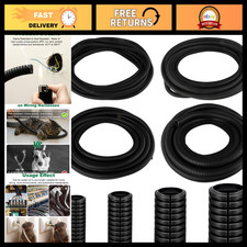120FT Split Wire Loom - 4pc Flame Retardant Cable Sleeve Management, Durable Pro picture