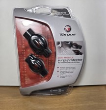 2 pack Targus Mini Mobile Surge Protectors for your laptop, PDAs, notebooks etc picture