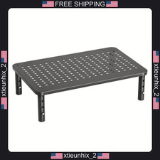 Ergonomic Monitor Stand Riser with Adjustable Heights and Ventilation picture
