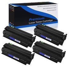4PK High Yield Q2613X Black Toner Cartridge for HP LaserJet 1300 1300n 1300xi picture