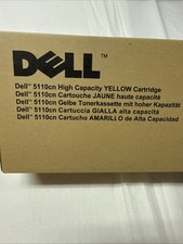 Dell 5110CN CT200843 JD750 Yellow Toner NEW SEALED OEM picture