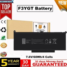 ✅Lot 10 F3YGT Battery For Dell Latitude 12 13 14 E7280 E7480 7480 7490 7380 7390 picture