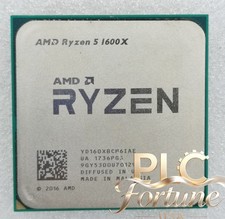 Used AMD Ryzen 5 1600X R5 1600X 6-Core 3.6GHz Socket AM4 95W CPU Processor picture