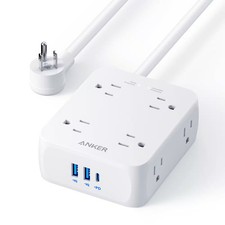 Anker - 341 USB Power Strip - White picture