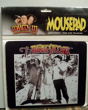 1997 Three Stooges Hunting Fishing Mousepad New In Packaging 8