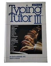 1984 Typing Tutor III Book And  5.25