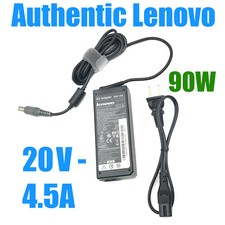 Authentic Lenovo AC Adapter 90W for Laptop X100 X120 X220 X230 X300 picture