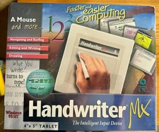 VTG 1997  Graphics Creativity  Handwriter MX 4” x 5” Tablet Tool Windows 95/NT picture