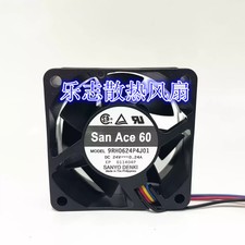 1PCS SANYO 9RH0624P4J01 24V 0.24A 6025 4-Wire Inverter Chassis cooling fan picture