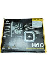 Corsair Hydro Series H60 (2018) 120mm Liquid CPU Cooler Pre-owned functional. picture