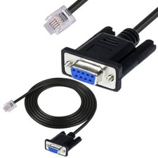 PDU RS232 DB9 RJ12 Console Serial Lead interface Cable for APC AP7000 8000 9000 picture