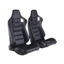 Universal Racing Seats for Cars, 1 Pair Race Car Seats with Dual Lock Sliders... picture