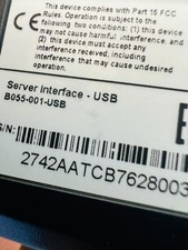 Tripp Lite  B055-001-USB Data Transfer Cable Adapter Rj-45 Female Dongle picture