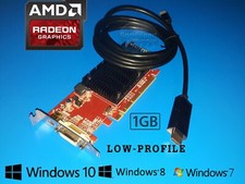 Lenovo ThinkCentre SFF A57 A58 A61 A62 SFF 1GB VIDEO CARD + 6' DP to HDMI Cable picture