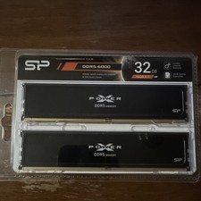 Silicon Power 32GB (2x16GB) DDR5 6000MHz CL30 Desktop RAM XMP EXPO - NEW SEALED picture