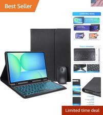 for Galaxy Tab S10 FE Case with Keyboard & Galaxy Tab S10 Lite 10.9inch,Mouse... picture