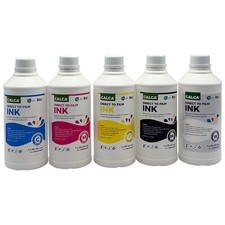 1L DTF Inks Direct to Transfer Film Ink C M Y K W for XP-600 and i3200-A1 picture