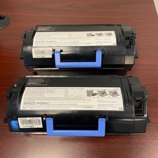 Lot Of 2 Dell Genuine OEM Black Toner Cartridge B5460dn B5465dnf Printer X5GDJ picture
