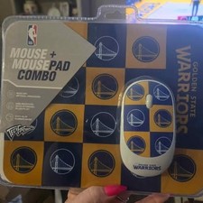 SOAR NBA Golden State Warriors Wireless Mouse and Mouse Pad Combo picture