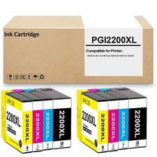 8 Pack PGI 2200XL Ink Cartridge Compatibl for  MB5120 MB5420 IB4120 printers picture