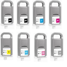 8 Pack 700ml PFI-701 Ink Cartridge Compatible For Canon iPF 8000s 9000 picture